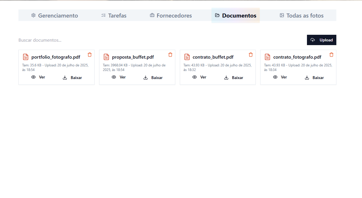 Centralized documents
